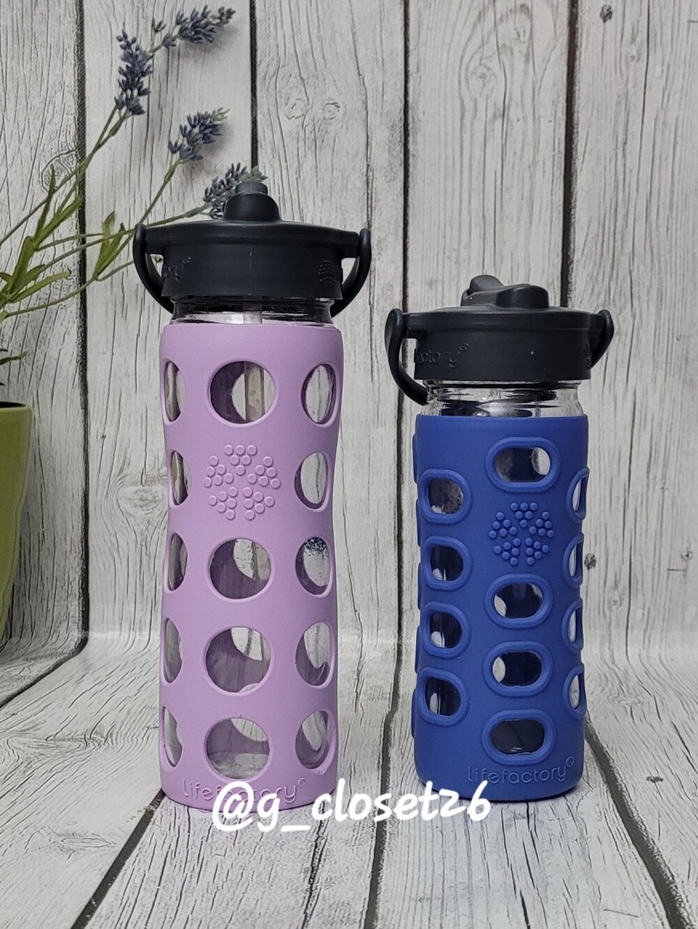 Lifefactory Glass Water Bottles with Silicone Sleeve